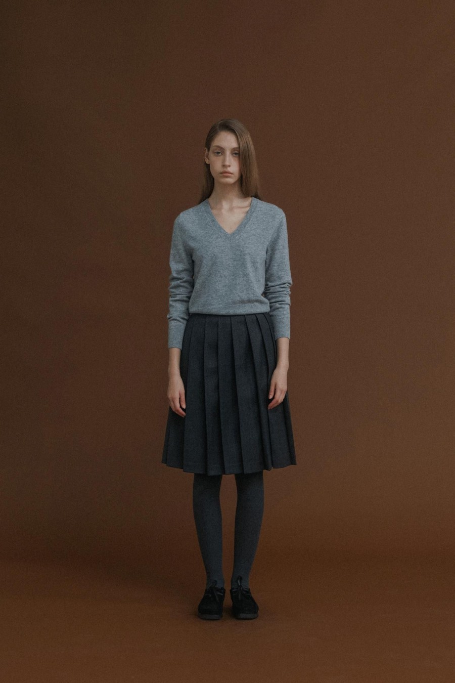 Tops Nothing written | Hany Cashmere Knit (Gray)