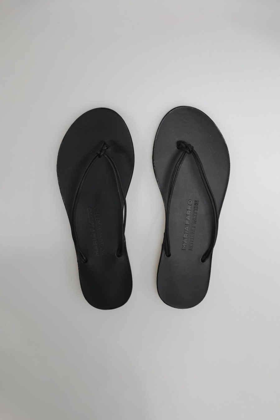 Accessories Nothing written | [Maria Farro]Lepto Flip Flop (Black)