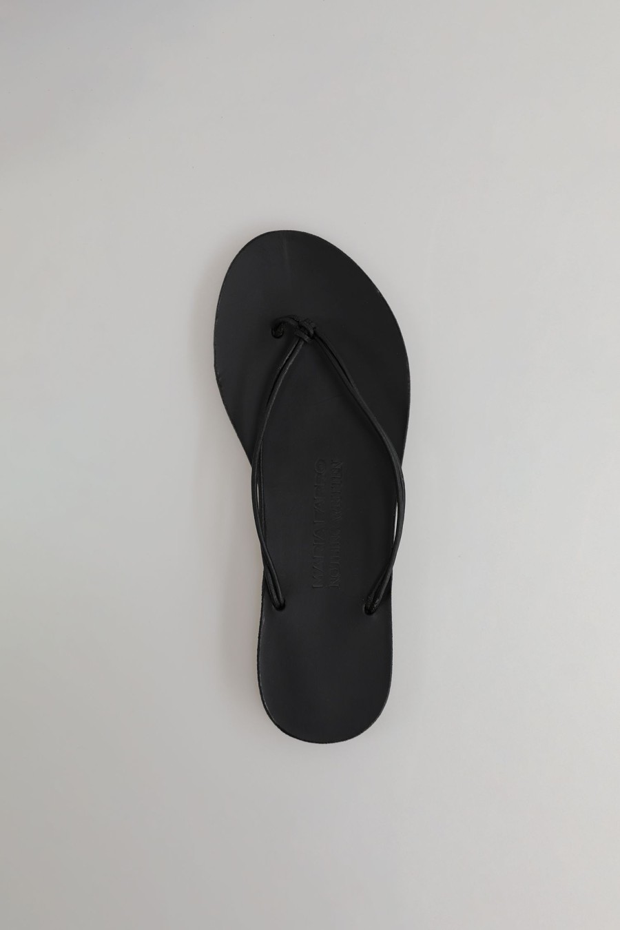 Accessories Nothing written | [Maria Farro]Lepto Flip Flop (Black)