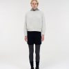 Tops Nothing written | Tobu Volume Wool Knit (Ash Gray)