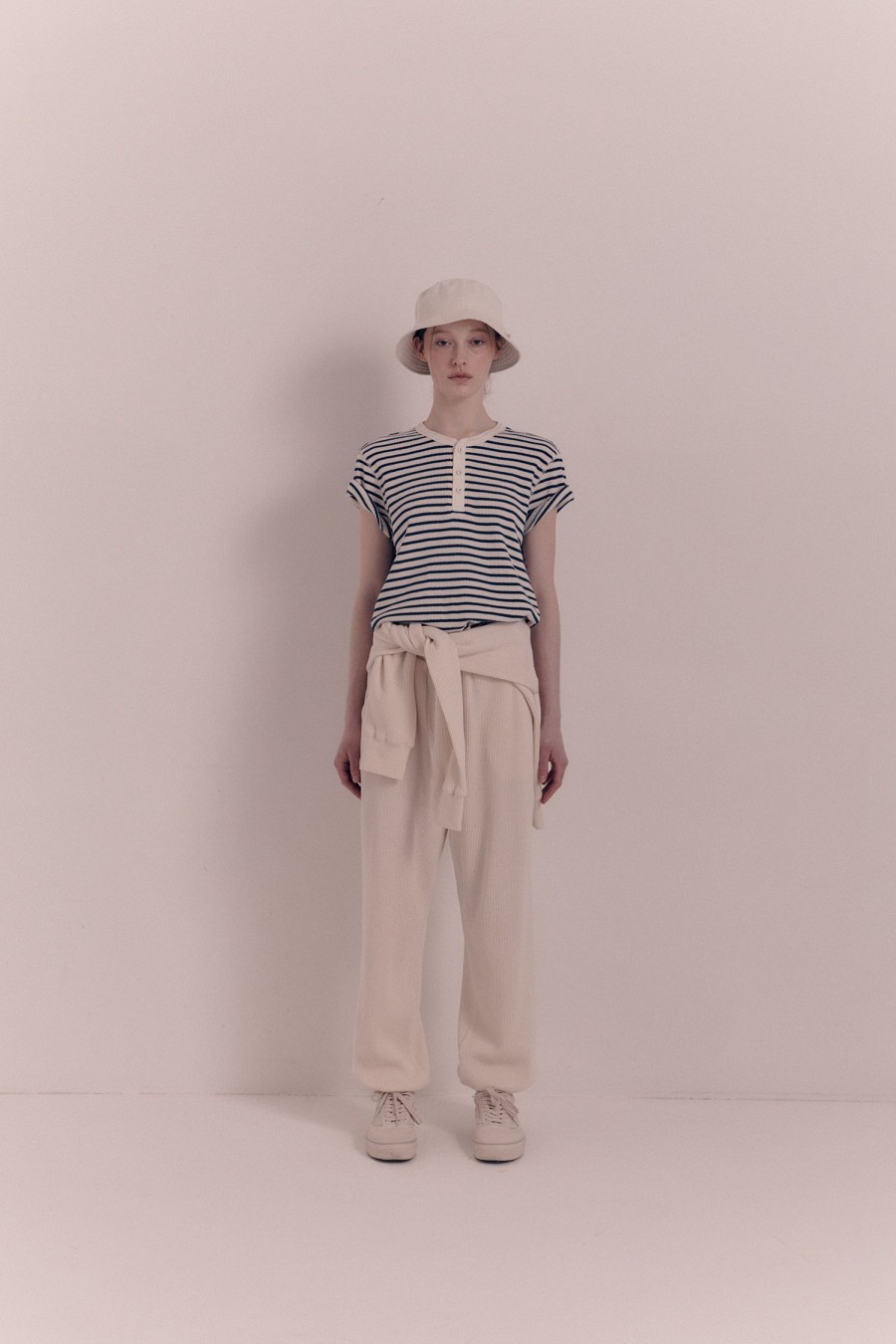 Tops Nothing written | 3Rd / Penico Stripe T-Shirt (Ivory)