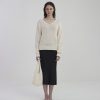 Tops Nothing written | 3Rd / Sia V-Neck Pullover (Ivory)