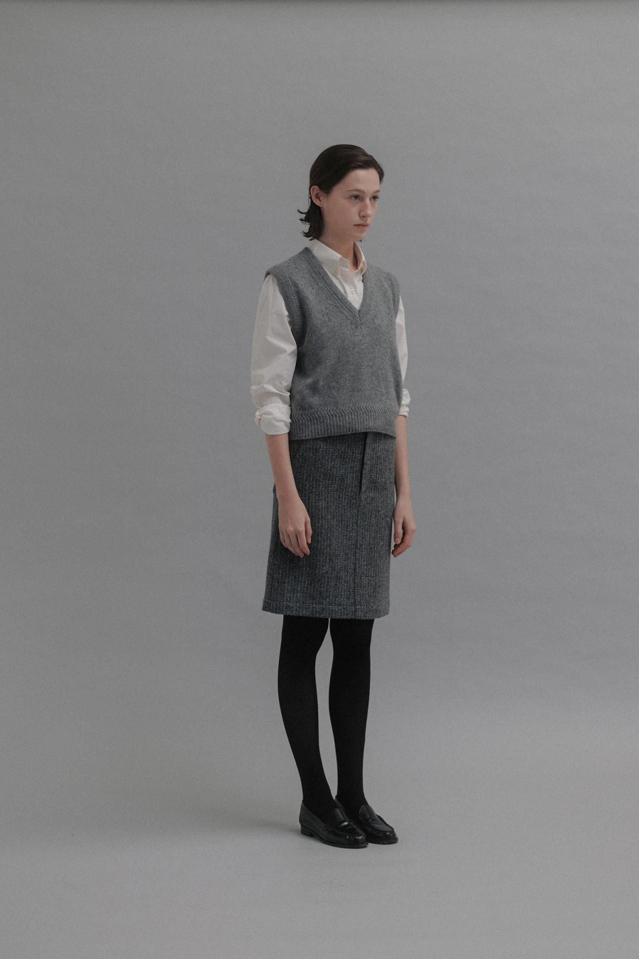 Tops Nothing written | 4Th / Auree Vest (Gray)