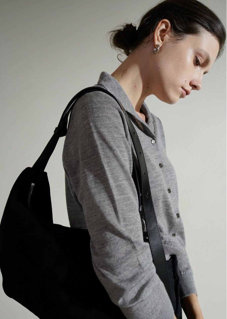 Accessories Nothing written | 37Th / Shoulder Leather Bag (Black)