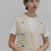 Exclusive Nothing written | 4Th / Handmade Vintage Vest (Cream)