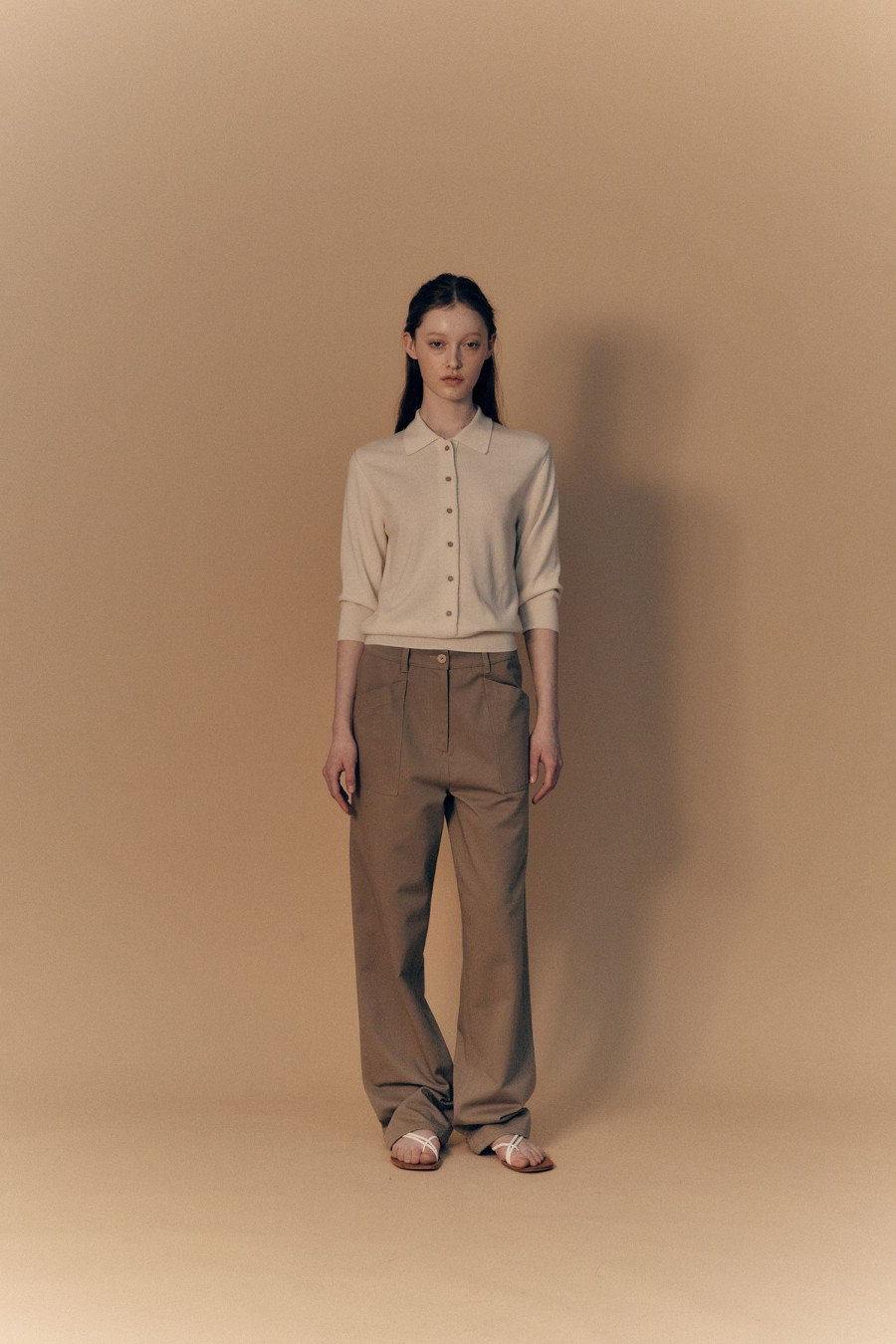 Tops Nothing written | 3Rd / Yena Wool Shirt (Ivory)