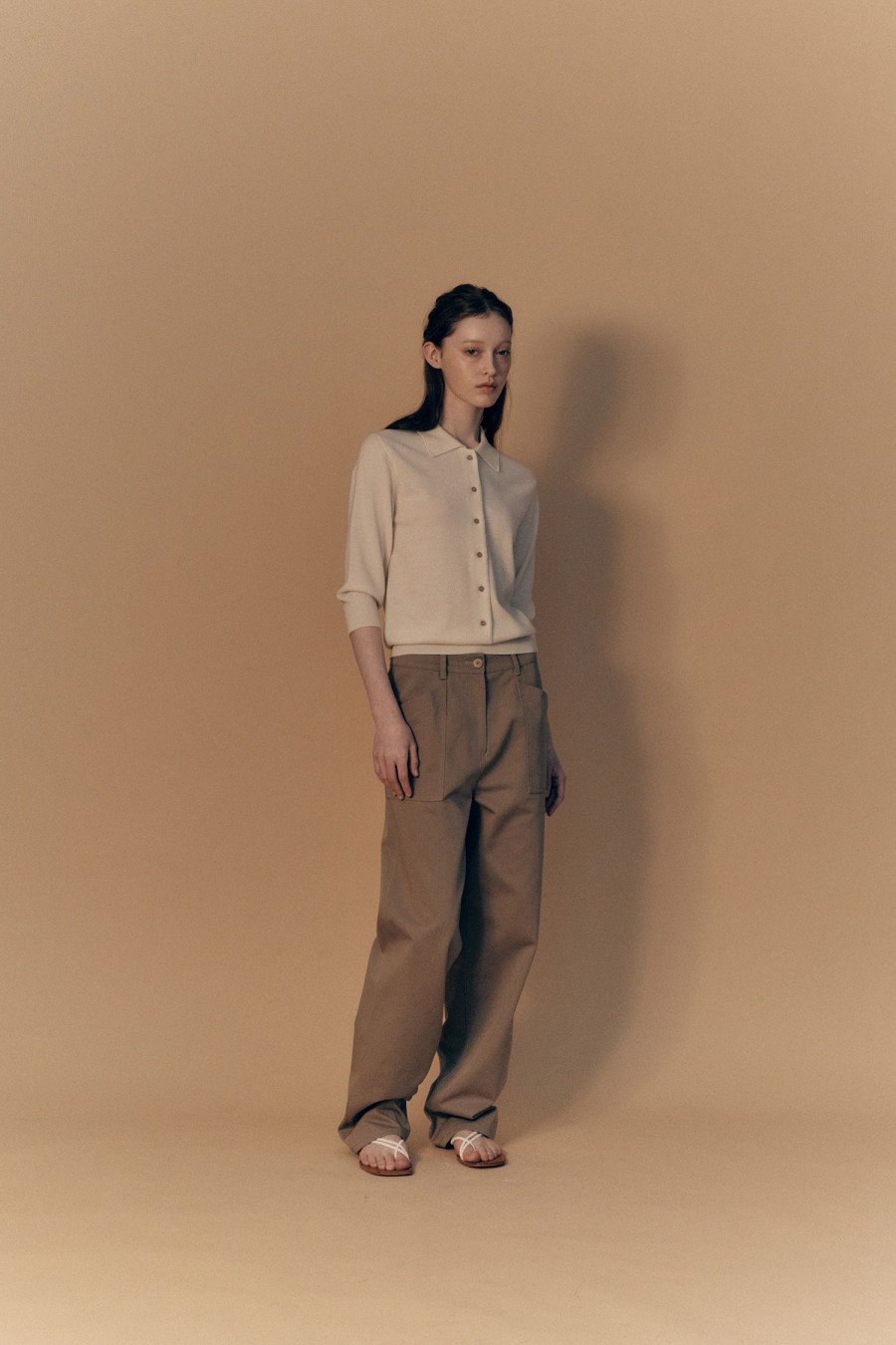 Tops Nothing written | 3Rd / Yena Wool Shirt (Ivory)