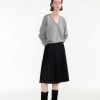 Tops Nothing written | 7Th / Erin Wool V-Neck Pullover (Gray)