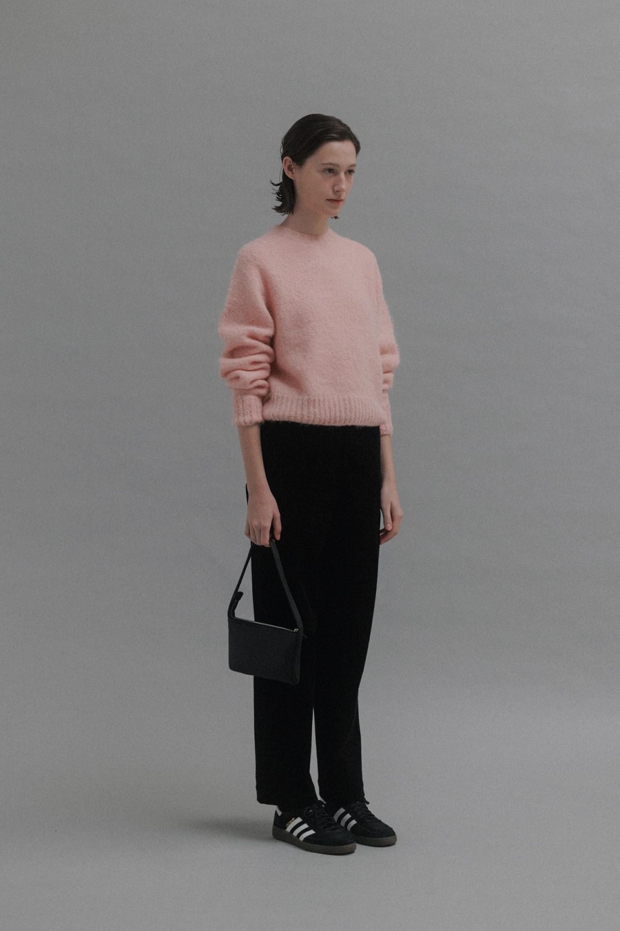 Tops Nothing written | 5Th / Alpaca Pullover Sweater (Baby Pink)