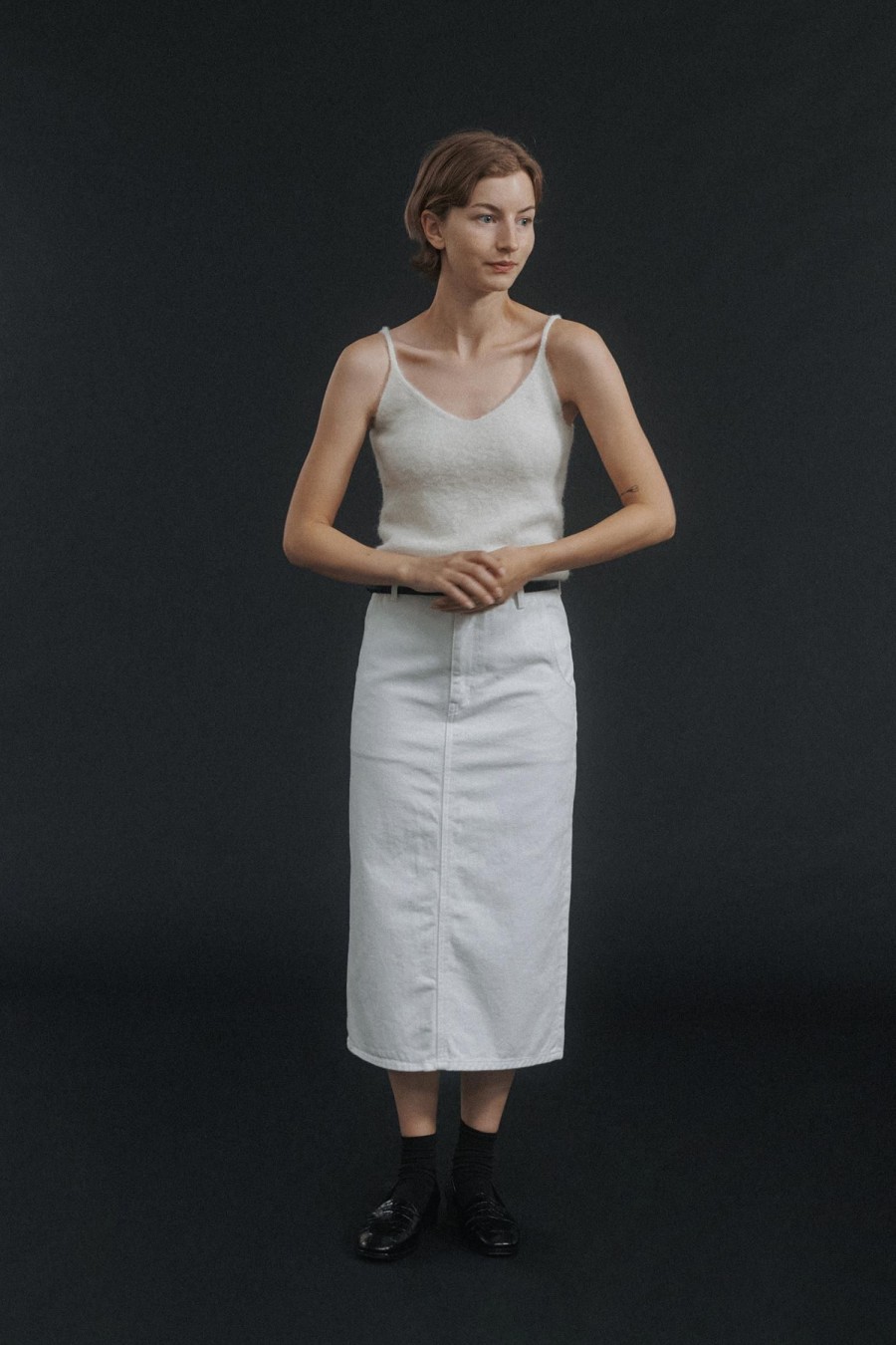 Tops Nothing written | Kotte Alpaca Sleeveless Knit (Ivory)