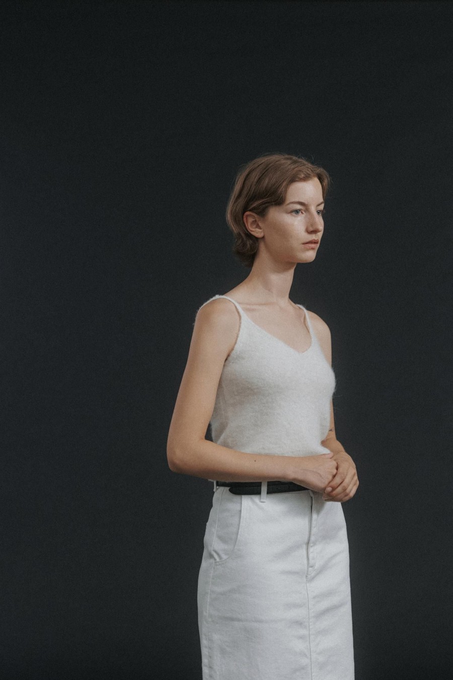 Tops Nothing written | Kotte Alpaca Sleeveless Knit (Ivory)