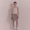 Bottoms Nothing written | 4Th / Sam Mini Skirt (Light Gray)