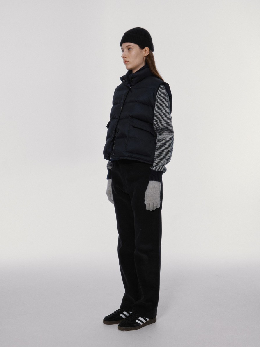 Essentials Nothing written | 2Nd / Michelin Puffer Vest (Dark Navy)